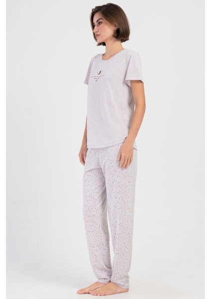 Kadın Kısa Kol Bej Pijama Takımı C8T2N2O304 modelleri
