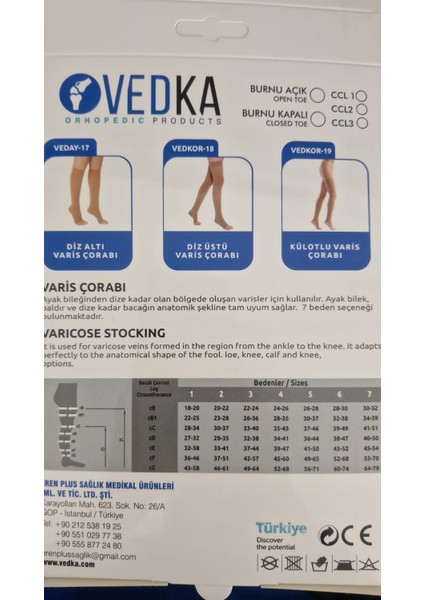 Diz Üstü Burnu Açık Silikonlu No:5 Varis Çorabı