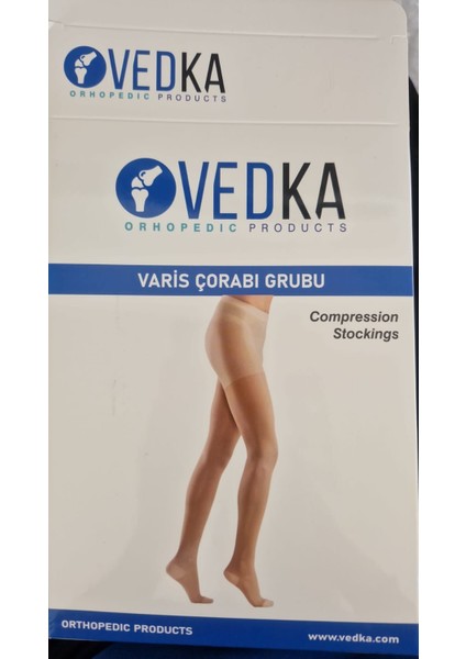 Diz Üstü Burnu Açık Silikonlu No:5 Varis Çorabı fiyatları