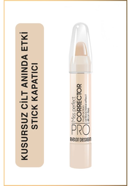 Miss Perfect Kapatıcı Ton:12 Cream Beige