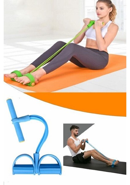 Karın Kol Kalça Ayak Tüm Vücut Şekillendirme Fitness Aerobik Body Trimmer 4 Lastikli Lisansl Orjina