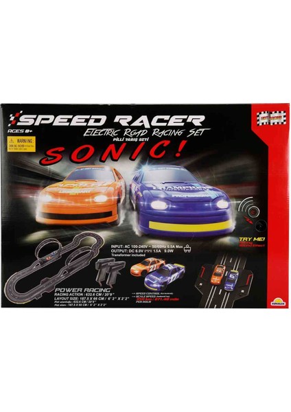 Sonic Elektrikli Yarış Seti 0291