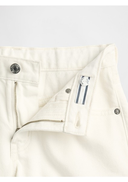 Kız Çocuk Beyaz Low Rise Stride Ultrasoft Denim Şort fiyatları