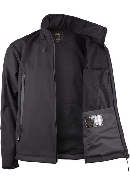 Shell Ht-04 Softshell Mont Siyah Xl