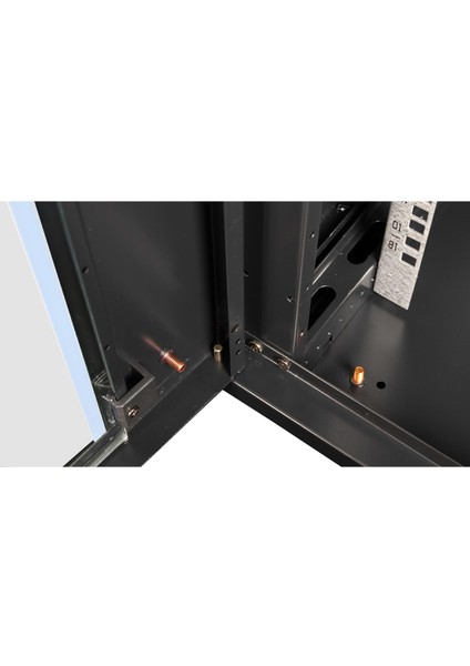 - 18U 19" Duvar Tipi Rack Kabinet – Genişlik: 600 mm | Derinlik: 450 mm – Siyah (Demonte) modelleri