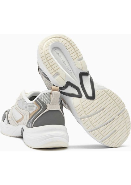 Retro Tennis Logo Detaylı Sneakers