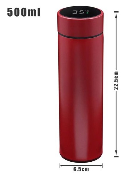 Sıcaklık Göstergeli Dijital Termos 500 ml