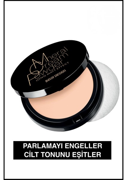 Mineral Krem Pudra No:403 Light Tan