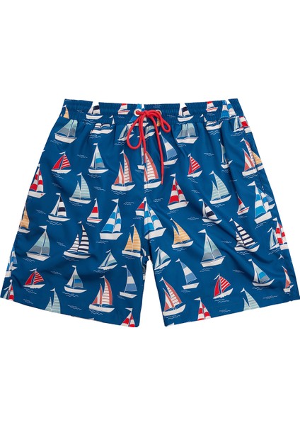 Genç Erkek Çocuk Deniz Havuz Şortu 5321 PETROL01 fırsatları