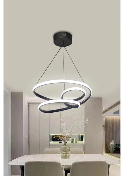 Galaksi Modern Sarkıt Oturma Odası Mutfak LED Avize
