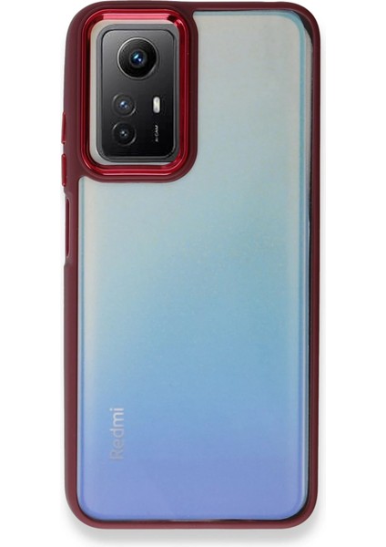 Xiaomi Redmi Note 12S Kılıf Dora Kapak - Kırmızı Bstmy