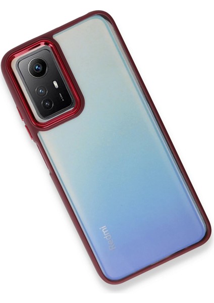 Xiaomi Redmi Note 12S Kılıf Dora Kapak - Kırmızı Bstmy