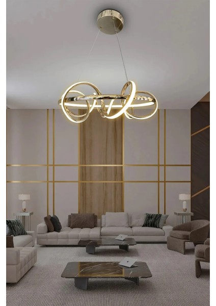 Kuzey Modern Sarkıt LED Avize 40 cm