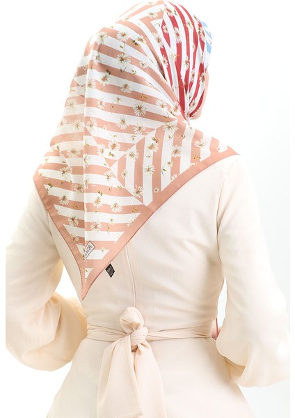 Karaca Soft Eşarp 81057-09 Camel Beyaz
