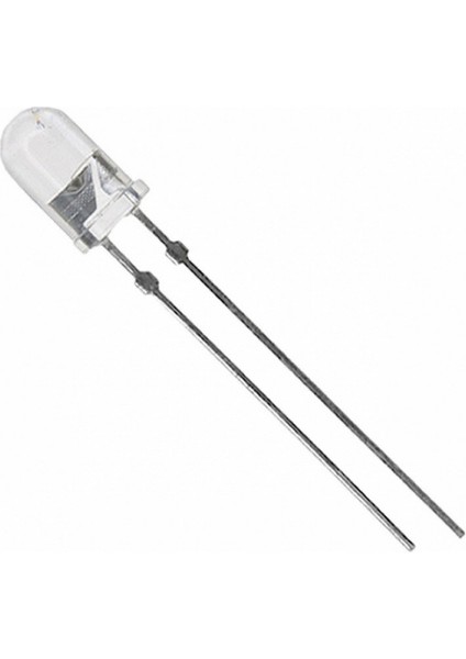 5mm Beyaz LED - 10 Adet