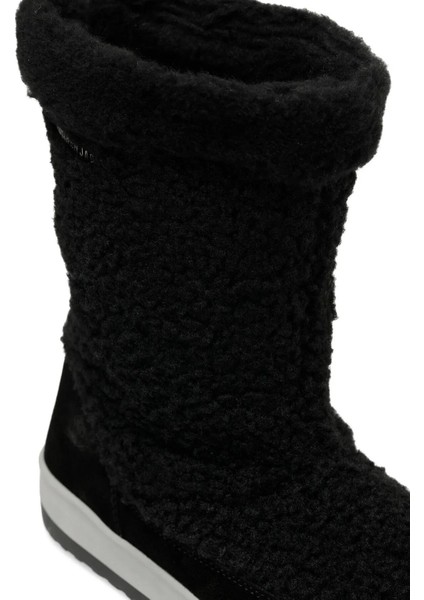 101468464 Belle 3pr Siyah Kadın Kürklü Bot fırsatları