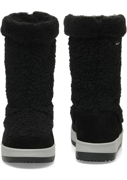 101468464 Belle 3pr Siyah Kadın Kürklü Bot indirimleri
