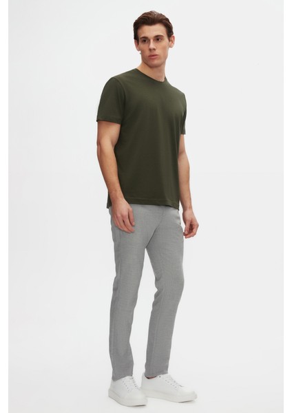 Ds Damat Comfort Fit Haki %100 Pamuk T-Shirt 6HC14ORT02005 fırsatları