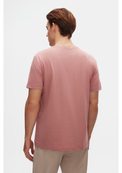 Ds Damat Comfort Fit Pembe %100 Pamuk T-Shirt 6HC14ORT02005 modelleri