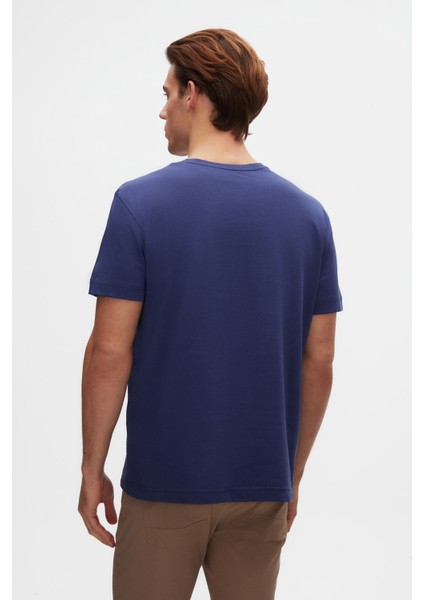Ds Damat Comfort Fit Mor %100 Pamuk T-Shirt 6HC14ORT02005 modelleri
