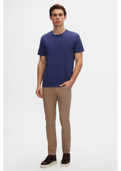 Ds Damat Comfort Fit Mor %100 Pamuk T-Shirt 6HC14ORT02005 fırsatları