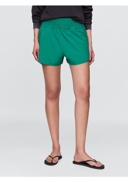 Kadın Yeşil Gapfit High Rise Koşu Şortu indirimleri