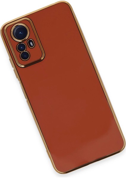 Xiaomi Redmi Note 12S Kılıf Volet Silikon - Kırmızı Bstmy