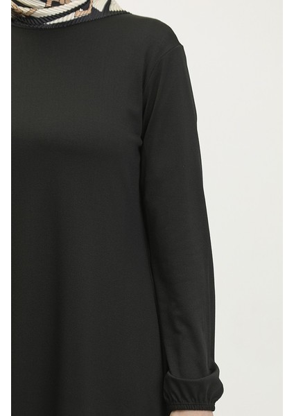 Sade Basic Siyah Tunik 8758-01 Siyah fırsatları