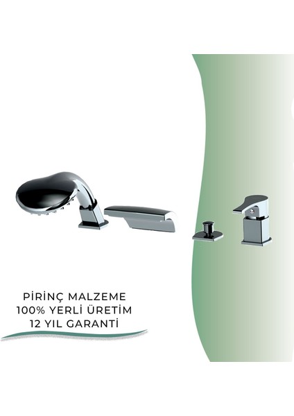 Igk Yapı - Gpd Atros Ankastre Küvet Bataryası (4 Delikli) (MAK66)