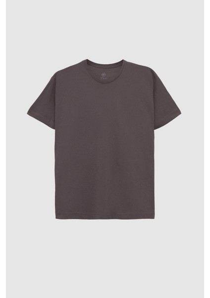 Ds Damat Comfort Fit Antrasit %100 Pamuk T-Shirt 6HC14ORT02005 indirimleri