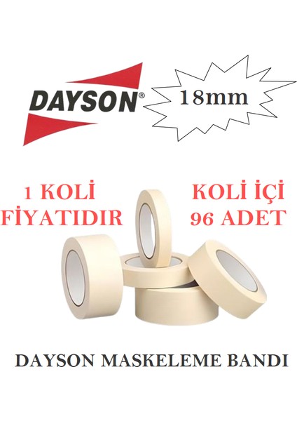 Extra Maskeleme Bandı 18X35MM