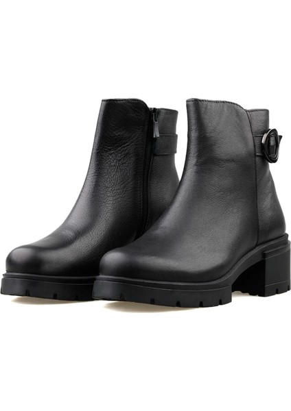 Castleblack 27362-1 Siyah Kadın Kışlık Deri Bot fiyatları