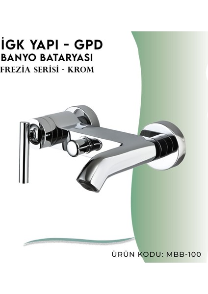 Igk Yapı - Gpd Frezia Banyo Bataryası (MBB100) modelleri