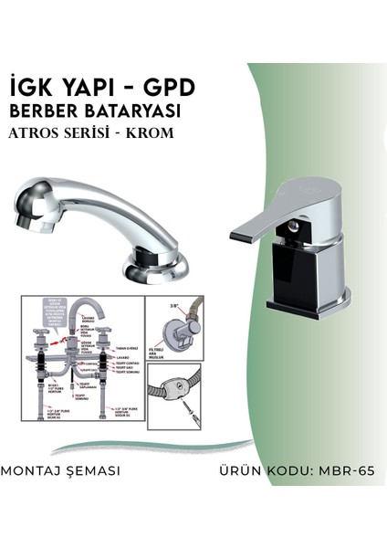 Igk Yapı - Gpd Atros Berber Bataryası (MBR65) indirimleri