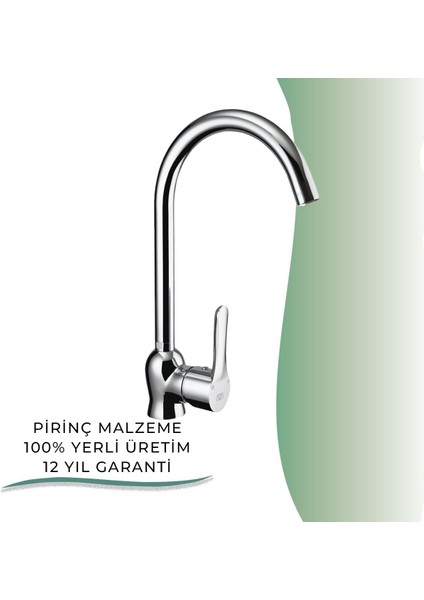 Igk Yapı - Gpd Felis Tek Gövde Eviye Bataryası (MTE75)