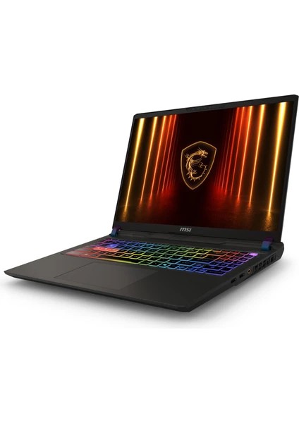 Msı Vector 16 Hx Aı Intel Core Ultra 9 275HX 48GB 512GB+512GB RTX5080 16GB Windows 11 Home 16" 240Hz Taşınabilir Bilgisayar & A2XWIG089TRK16 A2XWIG-089TR-16