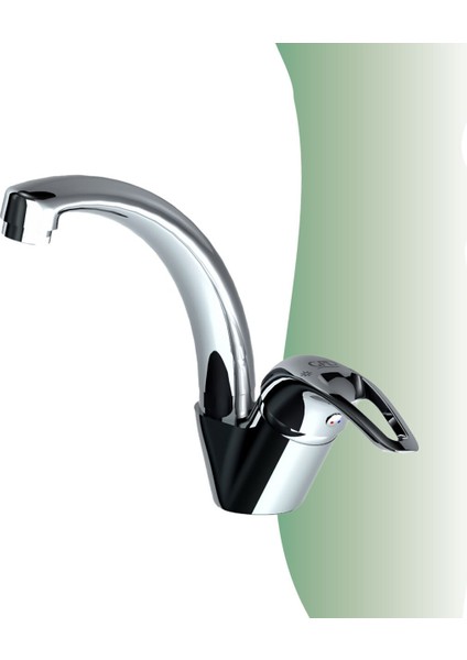 Igk Yapı - Gpd Adrio Tek Su Girişli Tek Gövde Lavabo Bataryası (MTT120)