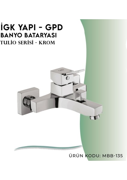 Igk Yapı - Gpd Tulio Banyo Bataryası (MBB135)