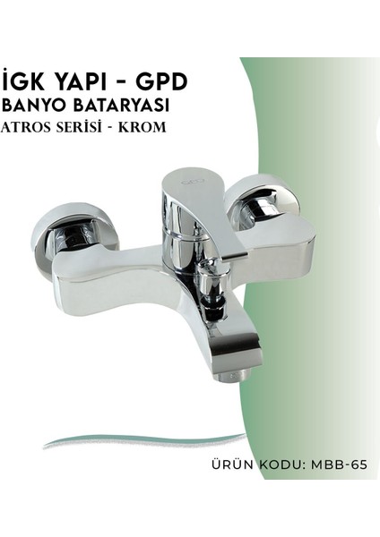 Igk Yapı - Gpd Atros Banyo Bataryası (MBB65)