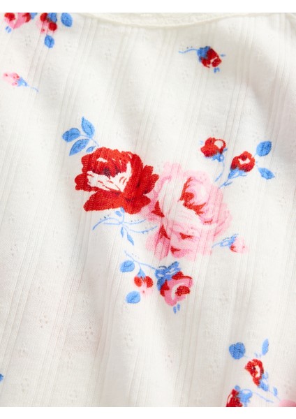 Kız Çocuk Çok Renkli Pointelle T-Shirt fiyatları