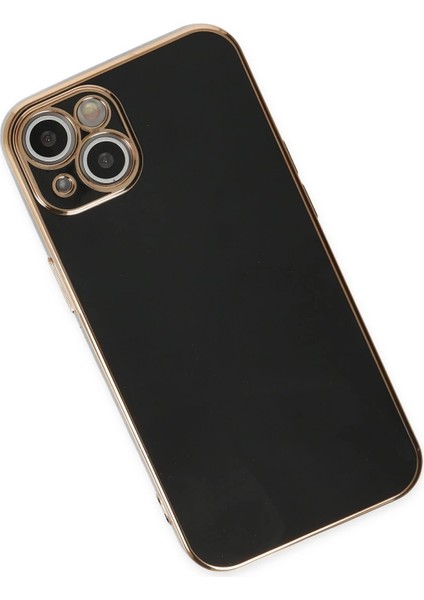 Iphone 14 Plus Kılıf Volet Silikon - Siyah Bstmy