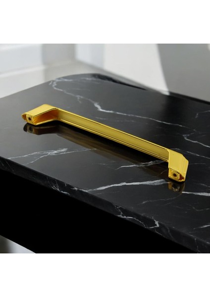 Mobilya Çekmece Mutfak Dolabı Dolap Kulpları Kulbu Kulpu Gold Altın Metal Kulp 160 mm -16 cm indirimleri