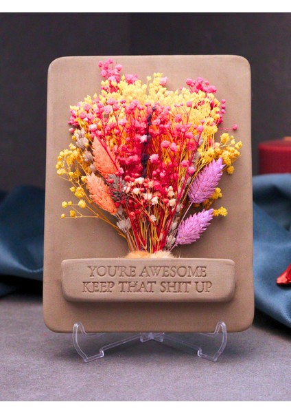 ile Çok Özel Hediyeler Hediye 🎁 Sürpriz Hediye 🎁 You’re Awesome Keep That Shıt Up – Harikasın, Aynen Devam! Dekoratif Obje