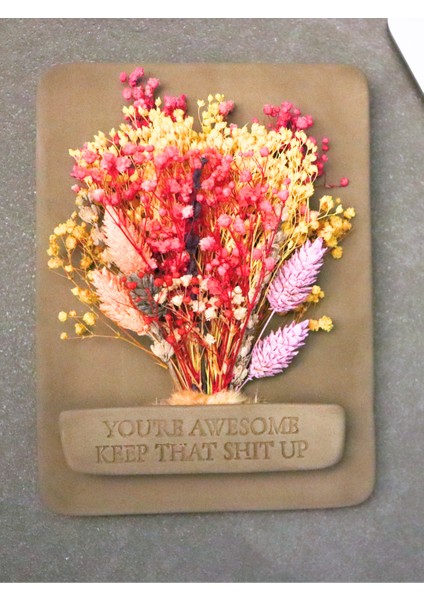ile Çok Özel Hediyeler Hediye 🎁 Sürpriz Hediye 🎁 You’re Awesome Keep That Shıt Up – Harikasın, Aynen Devam! Dekoratif Obje