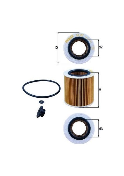 Yag Fıltresı Bmw N20 F10 F20 F30 F22 F32 F34 F36 E84 E89 11427953125
