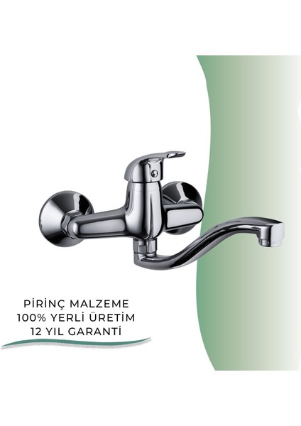 Igk Yapı - Gpd Adrio Aplike Lavabo Bataryası (MAL120)