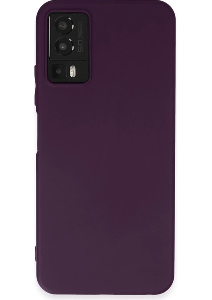 General Mobile Gm 23 Kılıf First Silikon - Mor Bstmy