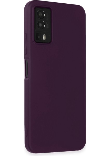 General Mobile Gm 23 Kılıf First Silikon - Mor Bstmy