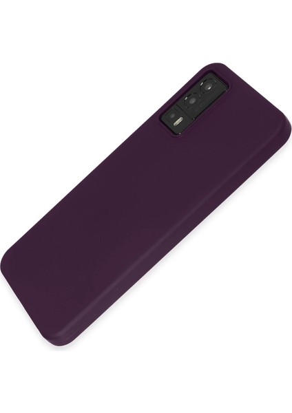 General Mobile Gm 23 Kılıf First Silikon - Mor Bstmy
