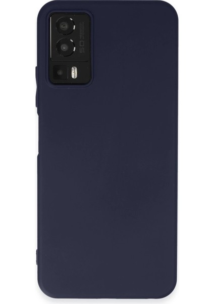 General Mobile Gm 23 Kılıf First Silikon - Lacivert Bstmy